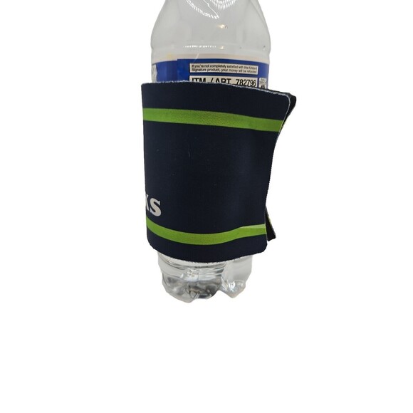 Seattle Seahawks Beverage Insulator Coozie Can Bottle Retractable Beer Drink - Picture 3 of 7